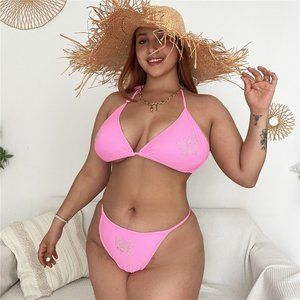 Plus sizes bikini swimsuit  Size L XL XXL XXXL XXXXL